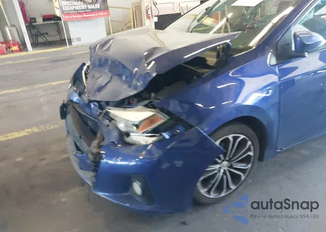 2015 Toyota Corolla S Plus z USA, uszkodzony, nr VIN 5YFBURHE2FP349595